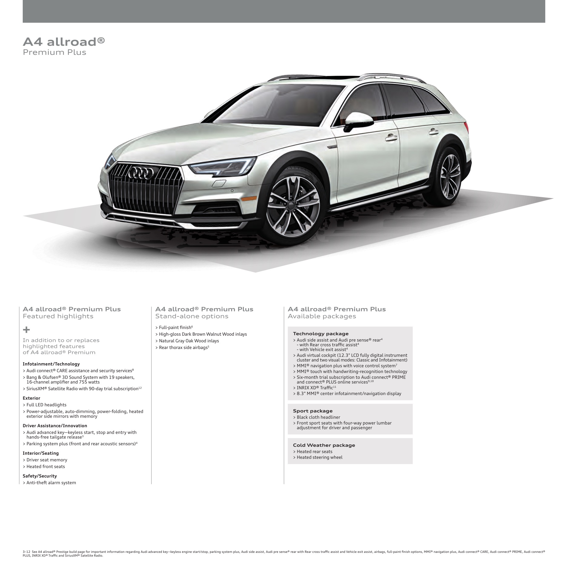2017 Audi Allroad Brochure Page 13